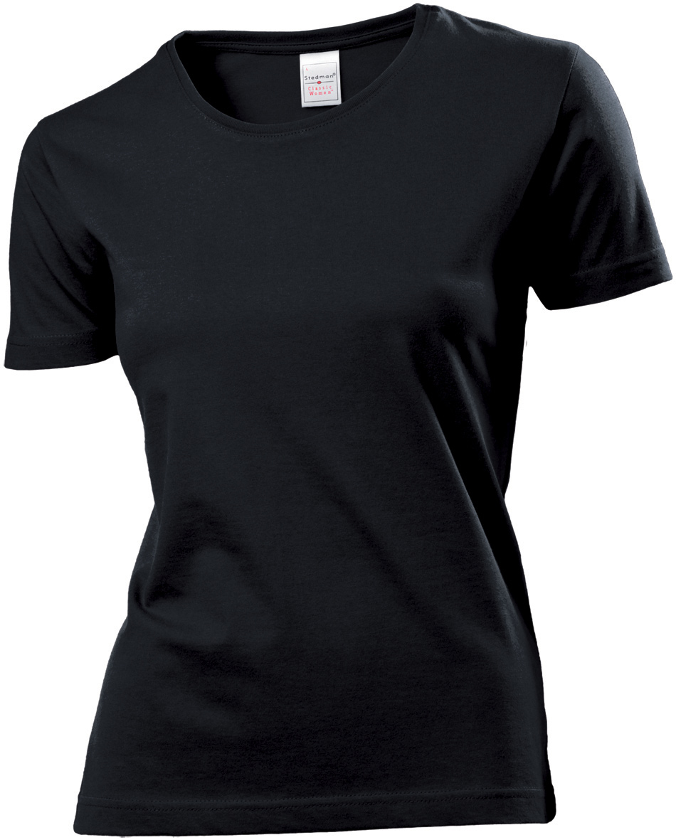 Zdjęcie T-shirt damski STEDMAN CLASSIC ST 2600 r. L czarny